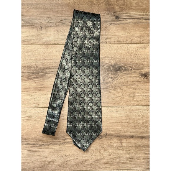 Disney Other - Disney Walt Disney World Vintage Silk Men Tie Mickey 57" x 3.75" Green